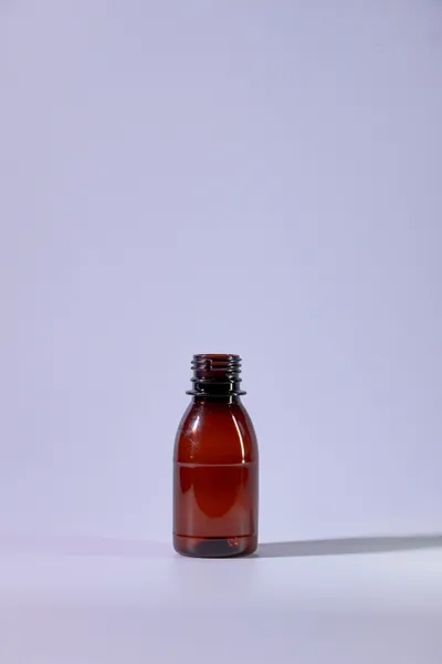 ขวดกลม 100 ml.สีชา